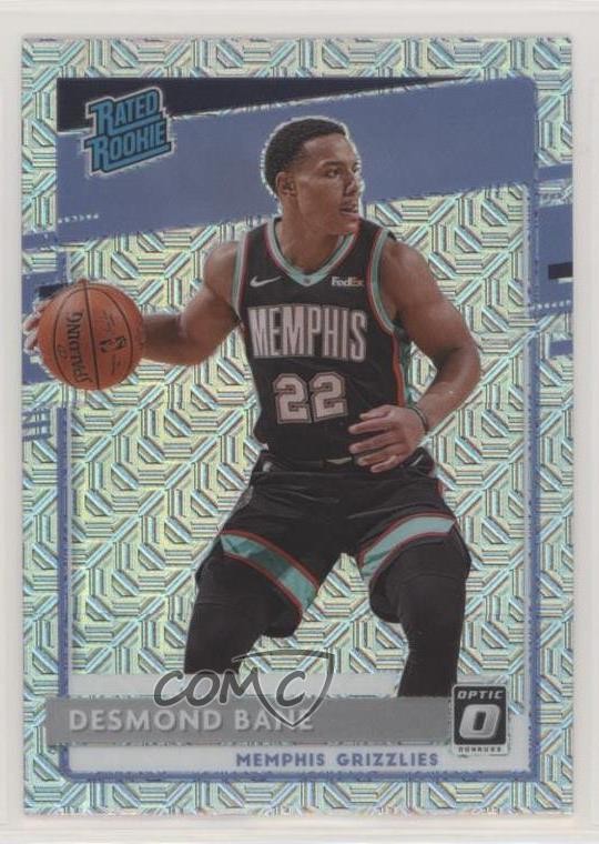 2020-21 Panini Donruss Optic Rated Rookie Choice Prizm Desmond Bane #180 0el
