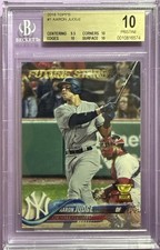 2018 TOPPS AARON JUDGE #1 ROOKIE CUP FUTURE STARS BGS 10 PRISTINE BECKETT YANKEE