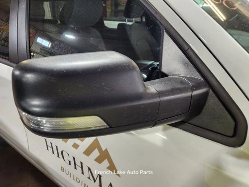 Passenger Side View Mirror Power Heated Turn Black Fits 19-23 DODGE 1500 1263668