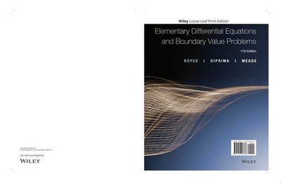 Elementary Differential Equations and Boundary Value Problems