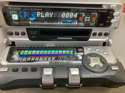 Pioneer FH-P7000MD Carrozzeria 2DIN CD Player Deck Audio Silver