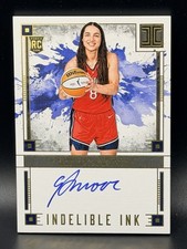 2025 WNBA Impeccable Georgia Amoore Auto RC Rookie /49 #INK-GA Mystics