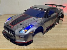 1/10 TAMIYA Nissan GT-R R35 SUMO POWER RC Body with LED TLU-01 for DRIFT etc.