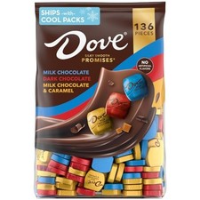 DOVE PROMISES Assorted Chocolate Candy, 136 Ct
