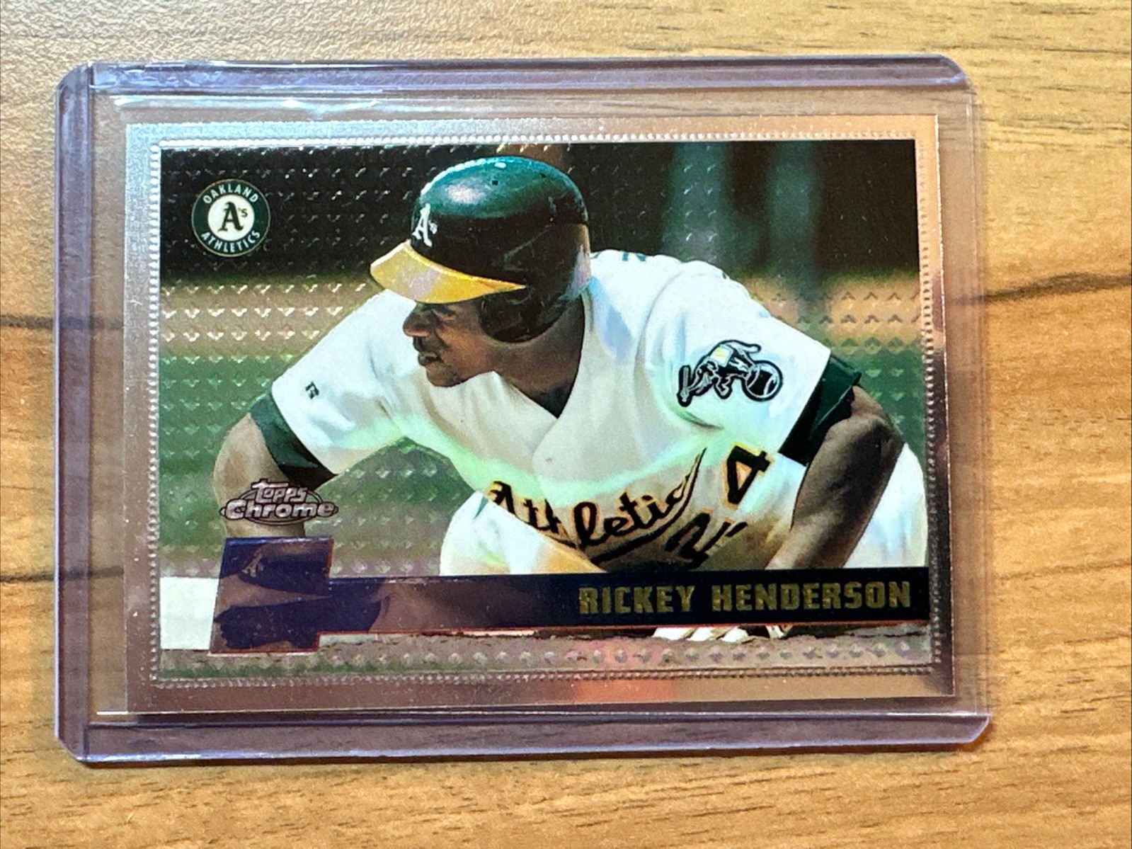 Rickey Henderson 1996 Topps Chrome # 159 Oakland Athletics