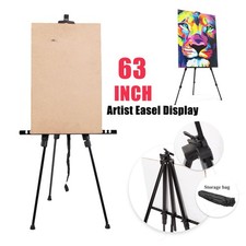 Heavy Durable Metal Folding Artist Painting Easel Display Board Tripod Painting