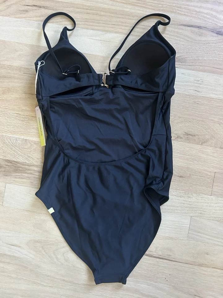Traje de baño Summersalt para mujer negro The Wave de una pieza talla 8 Foto 3 de 3