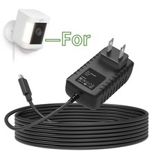 5V AC Adapter for Ring Spotlight Cam Plus Pro SE82E9 Plug-In Camera