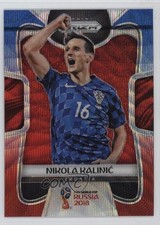 2018 Panini Prizm World Cup Red & Blue Wave Prizm Nikola Kalinic #232 0ht6