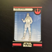 WOTC Star Wars Miniatures Rebel Storm Rebel Officer 16/60
