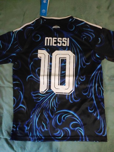 Messi 10/ Argentina Away Jersey/ Size M/ Fan Version