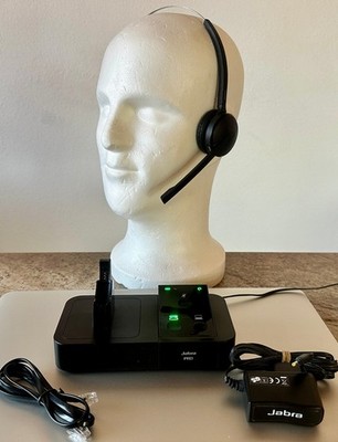 JABRA Pro 9450 Flex Wireless-DECT-Headset für Festnetztelefon / PC-Softphone TOP