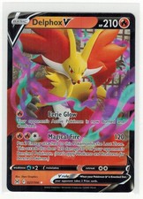 Delphox V Pokemon Lost Origin #27/196 - Full Art Holo - Ultra Rare