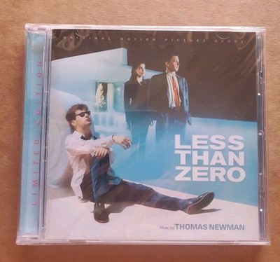 Less than Zero (Original Soundtrack) by Newman, Thomas CD SEALED NEW limited ed