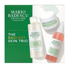 Mario Badescu Radiant Skin Trio Kit, Skincare Gift Set Includes Facial Spray...
