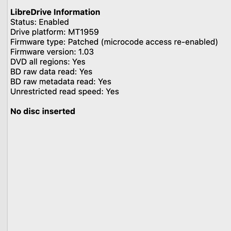 LG BU40N 1.03MK External USB-A x2 Libredrive Friendly 4K Blu Ray UHD MakeMKV - Image 3 of 4