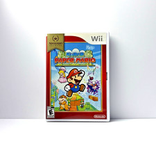 Super Paper Mario Nintendo Wii CIB Complete Refurbished & Tested Free Shipping