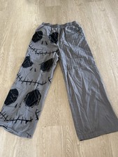 Jack Skellington Pants Size M Nightmare Before Christmas Official Disney Cotton