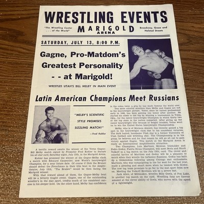 Wrestling Events Marigold Arena July 13 Gagne Pro Matdoms Greatest Personality