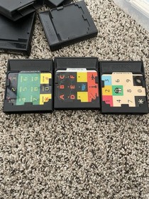 Colecovision Bundle Lot with 32 Coleco Games + Expansion w 12 Atari Games Tested