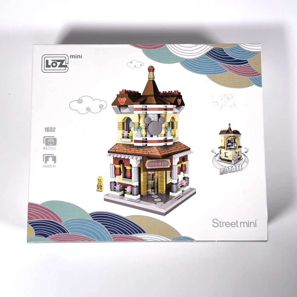 LOZ Street Mini Set 1632 MINI BRICKS! New! Shopping Gallery - Ships from USA - Image 2 of 4
