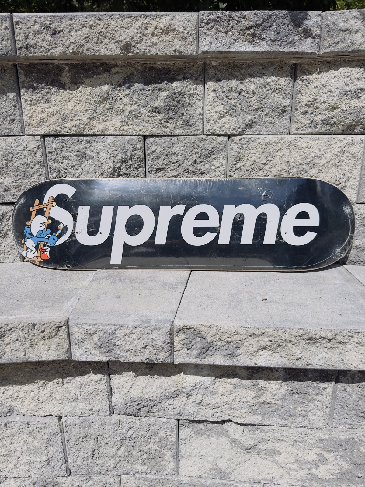 FW20 Smurf Skateboard Deck Black 2020