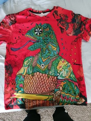King Gizzard & the Lizard Wizard 12 Bar Bruise full print shirt (Medium) (Used)