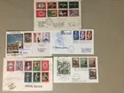 Five Vatican registered covers with sets