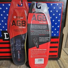 DOUBLE H AG8D MENS 9.0 REPLACEMENT BOOT INSOLES WITH ARCH SUPPORT NEW