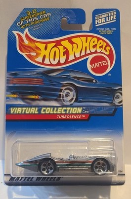 Hot Wheels Virtual Collection Turbolence card #2000-129