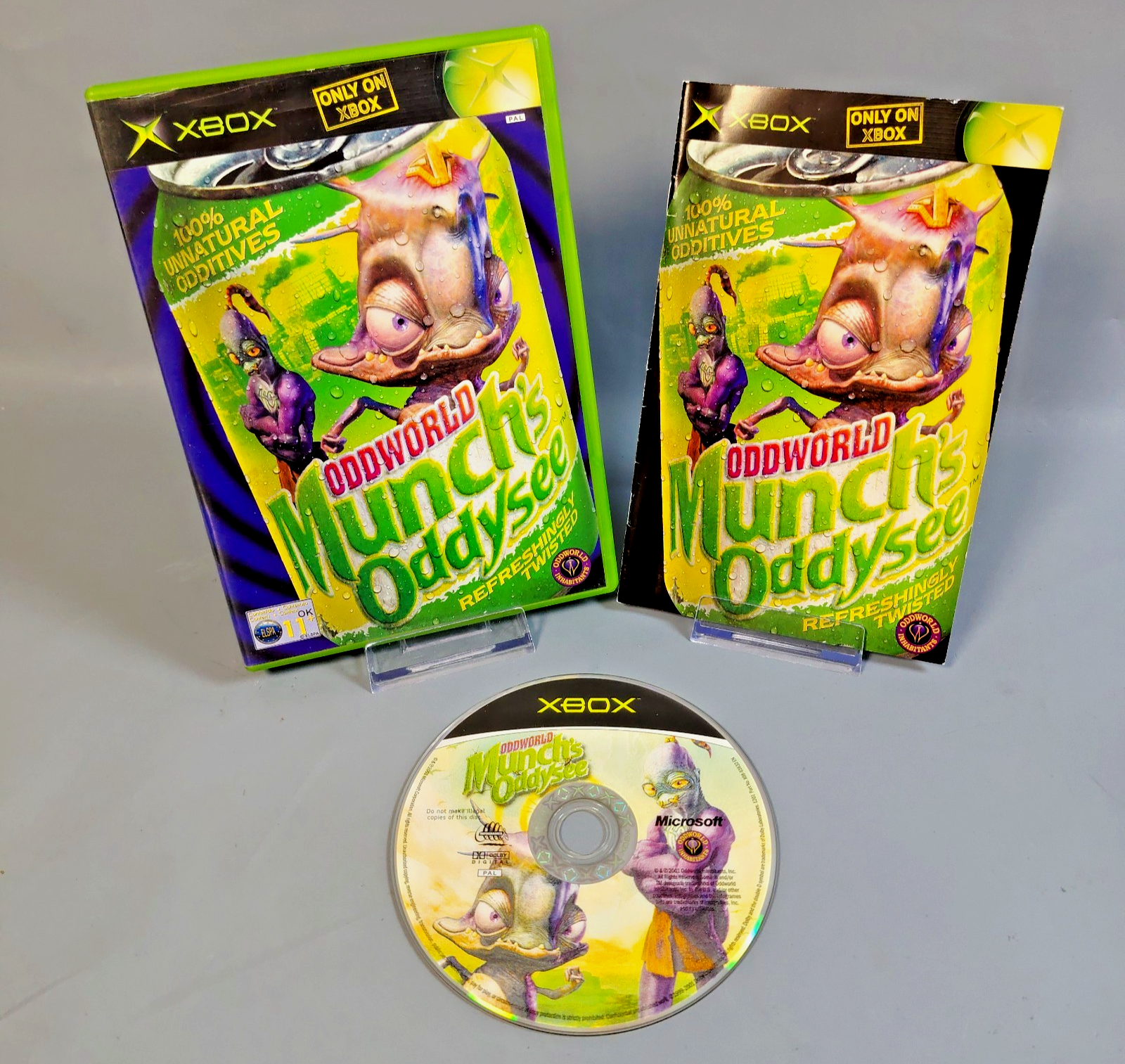 Oddworld Munch's Oddysee Original Xbox Game