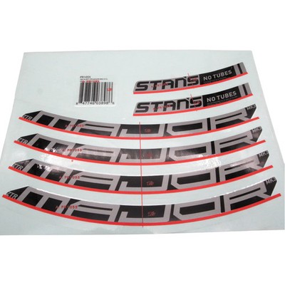 Stan's NoTubes NOTUBES Aufkleber ZTR Major 27,5'' MK3 silber sticker