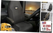 Semi Truck Seat Covers Breathable Mesh Interior 2 Front Seats - Black Semi Truck Seat Covers Breathable Mesh Interior 2 Front Seats - Black