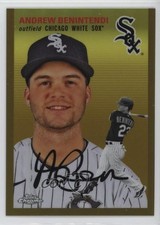 2023 Chrome Platinum Anniversary Gold Refractor 36/50 Andrew Benintendi 05gr