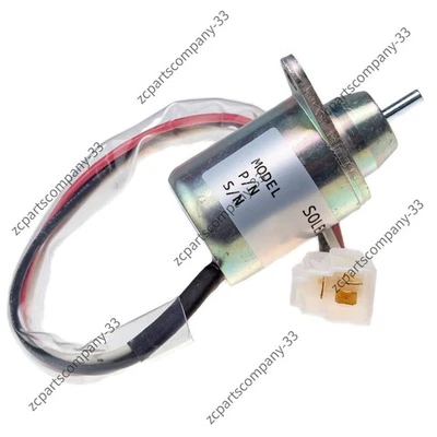 12V Fuel shutoff solenoid M806808 for John Deere Gator 4X2 4X4 6X4 850D 855D