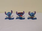 Lot of 3 Stitch Mini Collect & Connect Blind Box Figures. Disney. Lilo & Stitch.