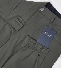 NEW BYLT Ace Jogger Pants Mens 32 Green Performance Outdoor Stretch NWT