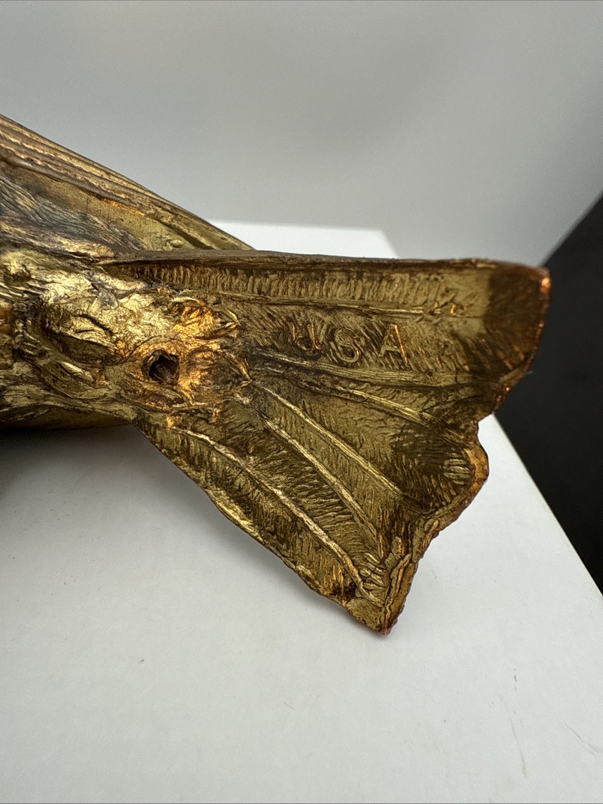 Vintage Cast Metal Standing Sewing Bird Pin Cushion