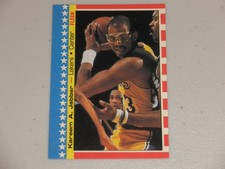 1987-88 Fleer Basketball Stickers #8 Kareem Abdul-Jabbar B