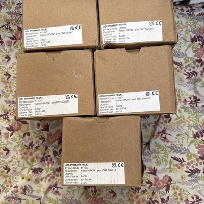 5 Stück Adtran GPON 1 Port ONT SDX611