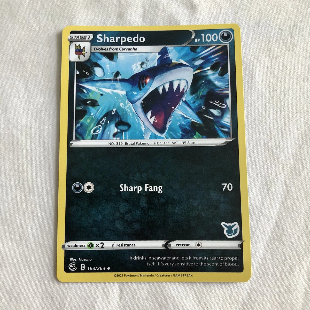 Sharpedo Pokémon TCG Cards for sale