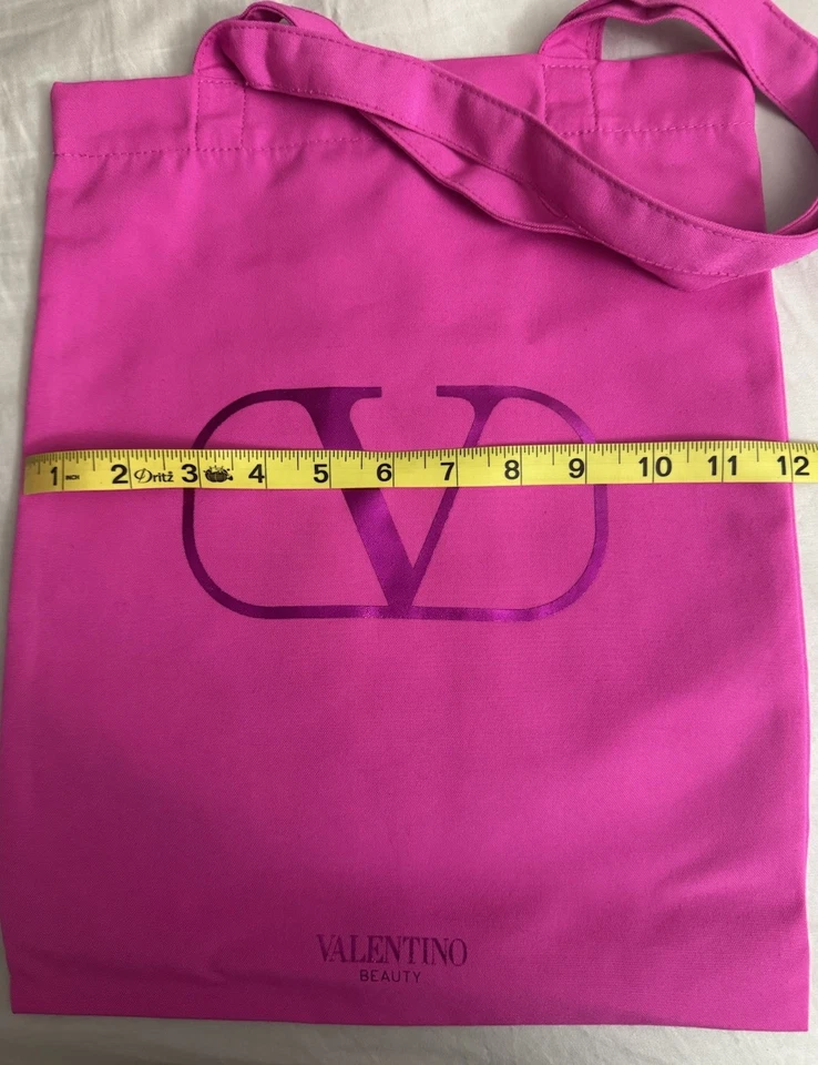 NEW Valentino Hot Pink Tote Bag Sephora Fushia Shopping Bag - Image 4 of 4