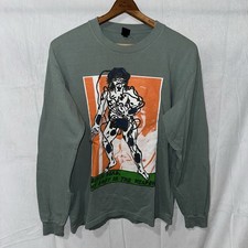 Brain Dead My Body Is The Weapon Long Sleeve T-Shirt Size M Made In USA