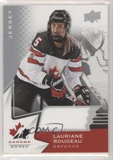 2020 Upper Deck Team Canada Juniors Women's WC Jerseys Lauriane Rougeau #64 09ar