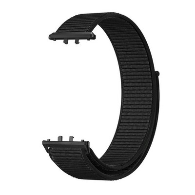 Nylon Armband Für Samsung Galaxy Fit 3 SM-R390 Strap Sport Tracker Schwarz