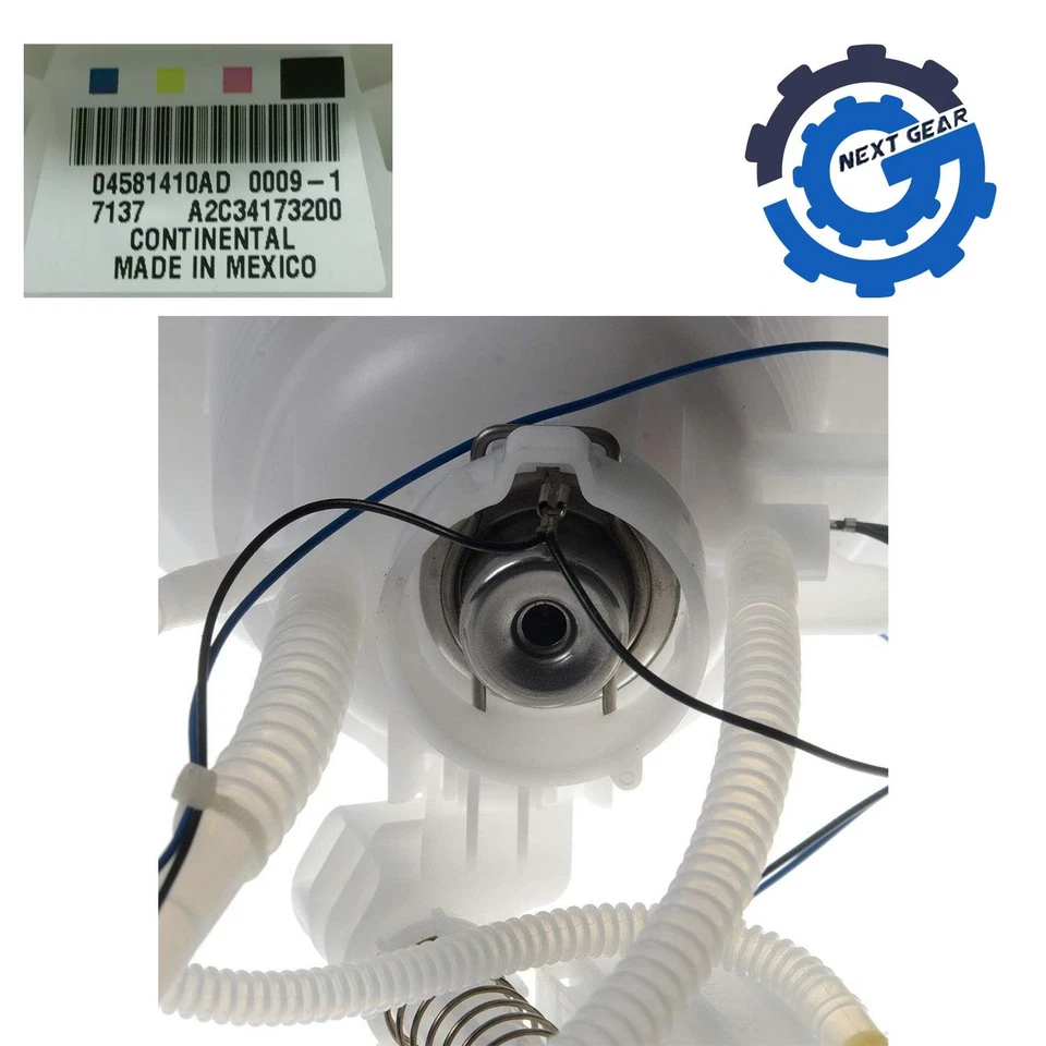 Bomba de combustible auxiliar Bosch OEM para Dodge Charger Challenger 2017-2019 04581410AD Foto 4 de 4