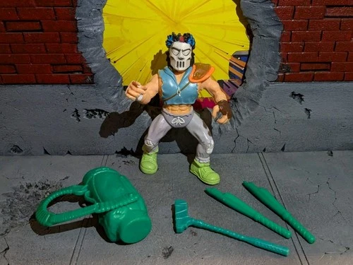 TMNT TEENAGE MUTANT NINJA TURTLES 1989 CASEY JONES NM CONDITION 100% COMPLETE