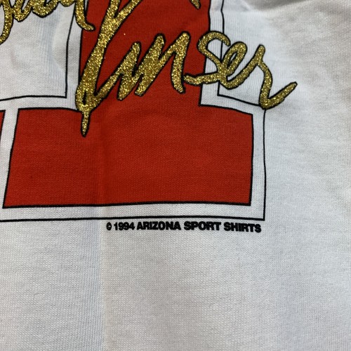 NWOT Vintage 90s Steve Kinser Racing Sprint Dirt Arizona Tee Shirt Mens XL Neon - Picture 9 of 10