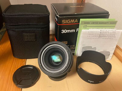 ''Excellent +++'' Sigma 30mm f/1.4 EX DC HSM Four Thirds Lens for Olympus and Pana