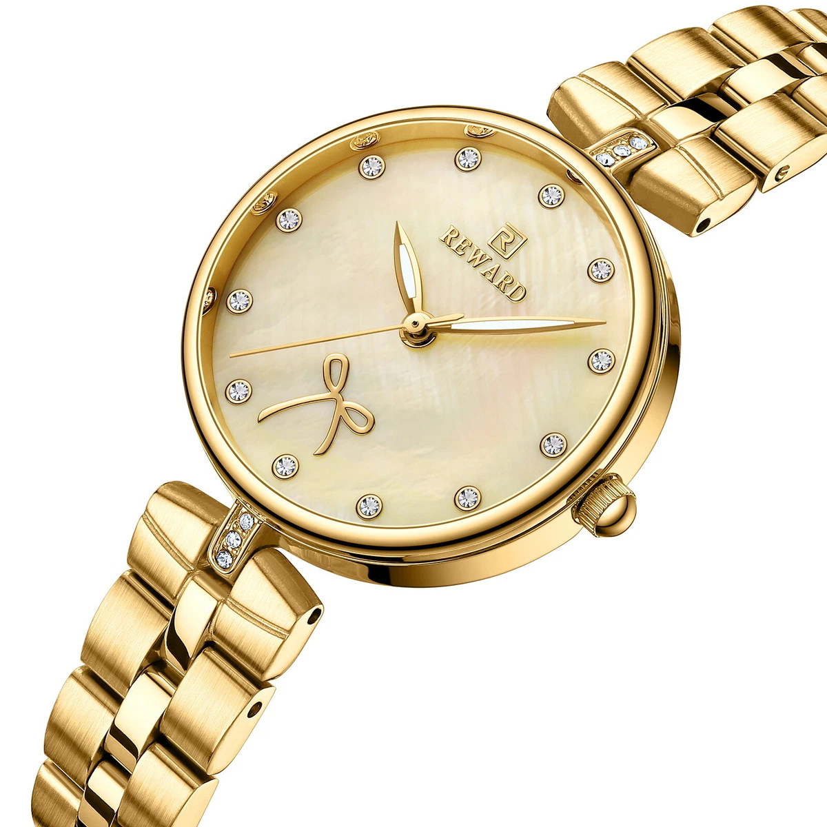 Simple gold watch sales